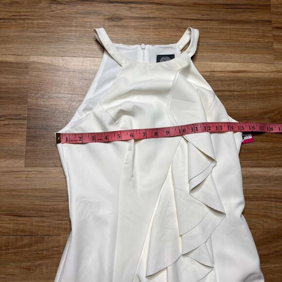NWT Vince Camuto Women's Fitted Midi Halter Bodycon Dress - Picture 5 of 6
